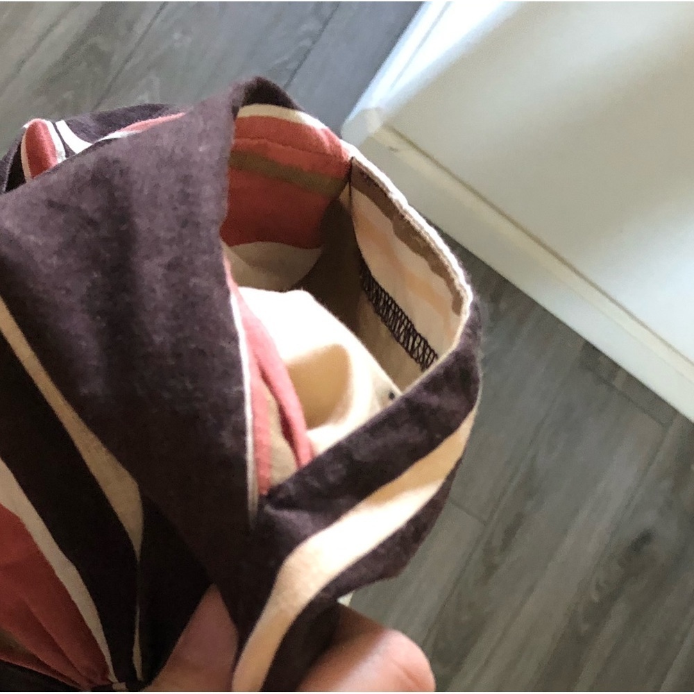 Cooperative|Urban Outfitters Boho Linen striped dress,open back, Lagenlook/Artsy - Picture 11 of 13